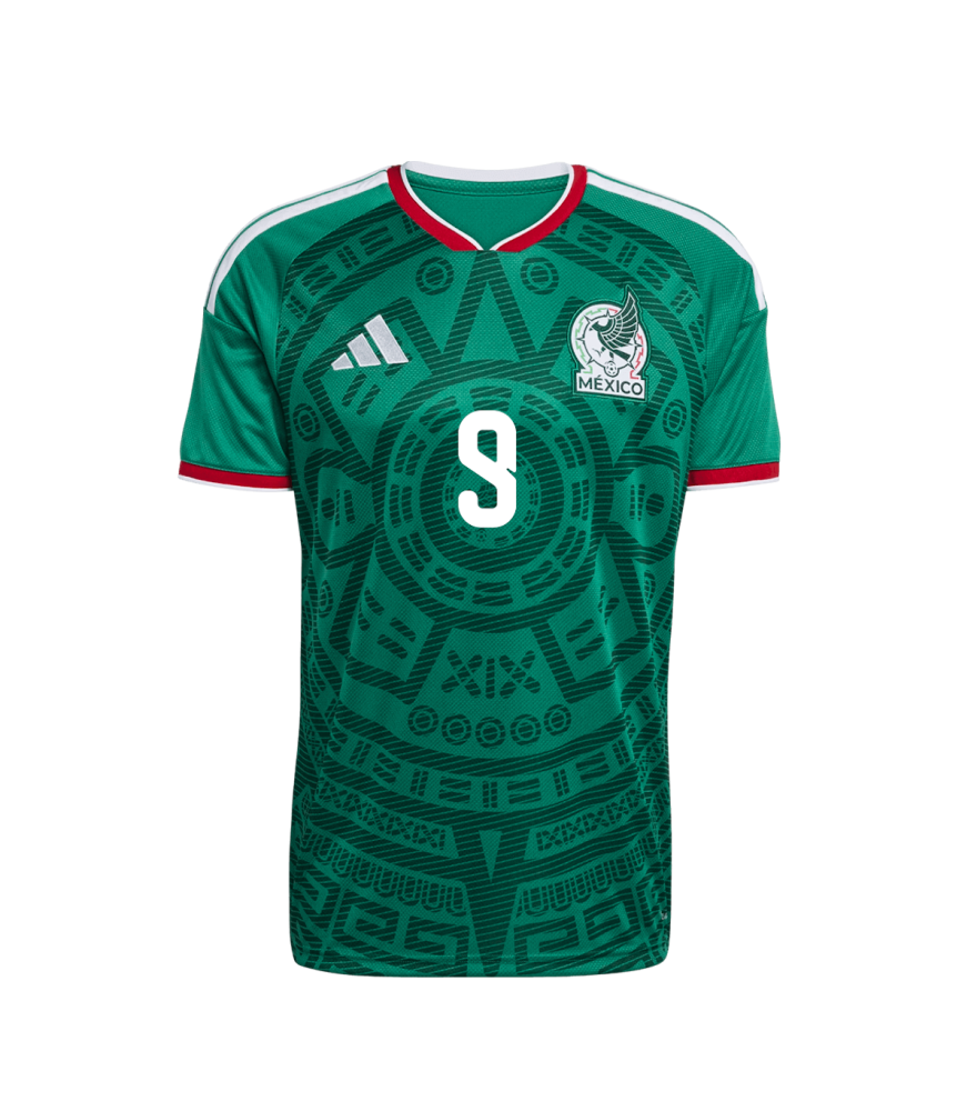 RAÚL #9 Mexico Soccer Jersey Home Custom Shirt World Cup 2026