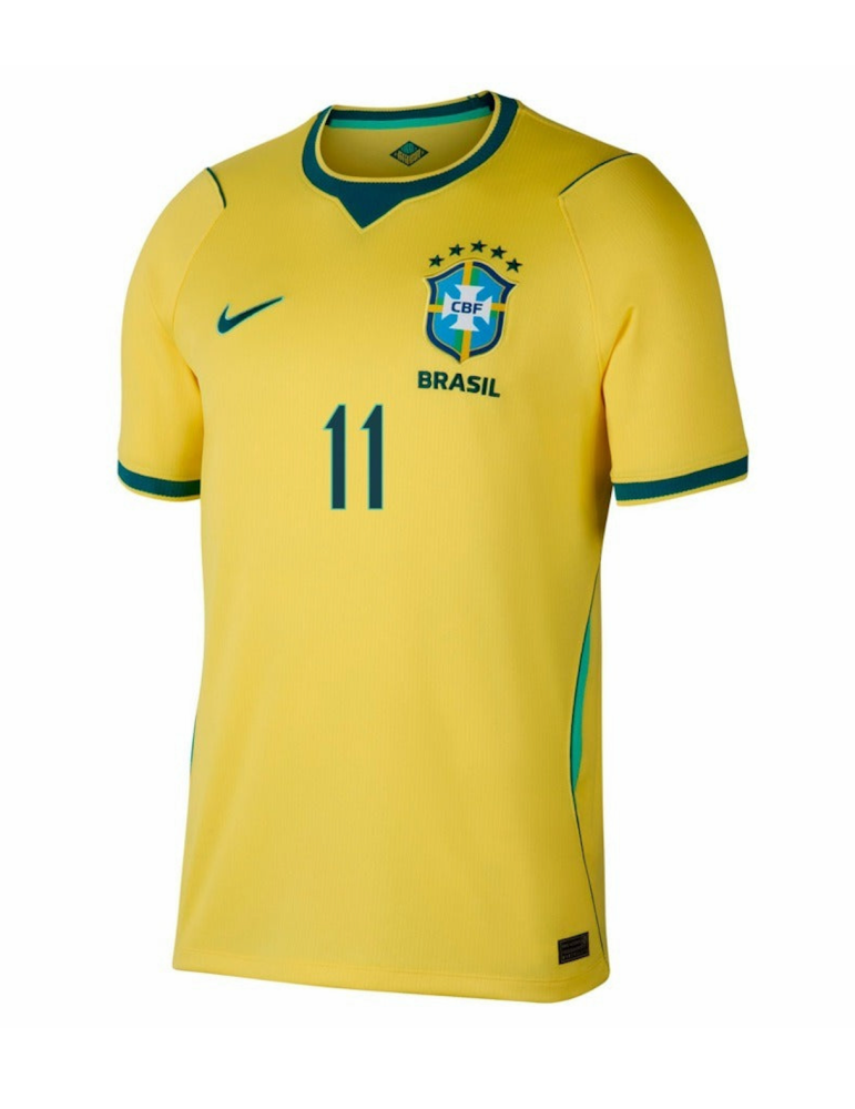 RAPHINHA #11 Brazil Soccer Jersey Home Custom Shirt World Cup 2026
