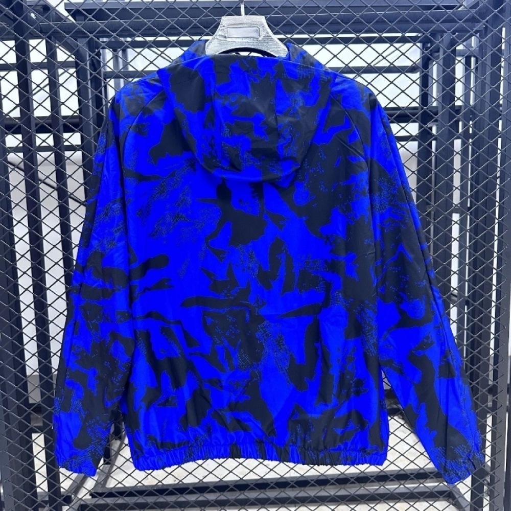 Barcelona Windbreaker Jacket Blue 2025/26