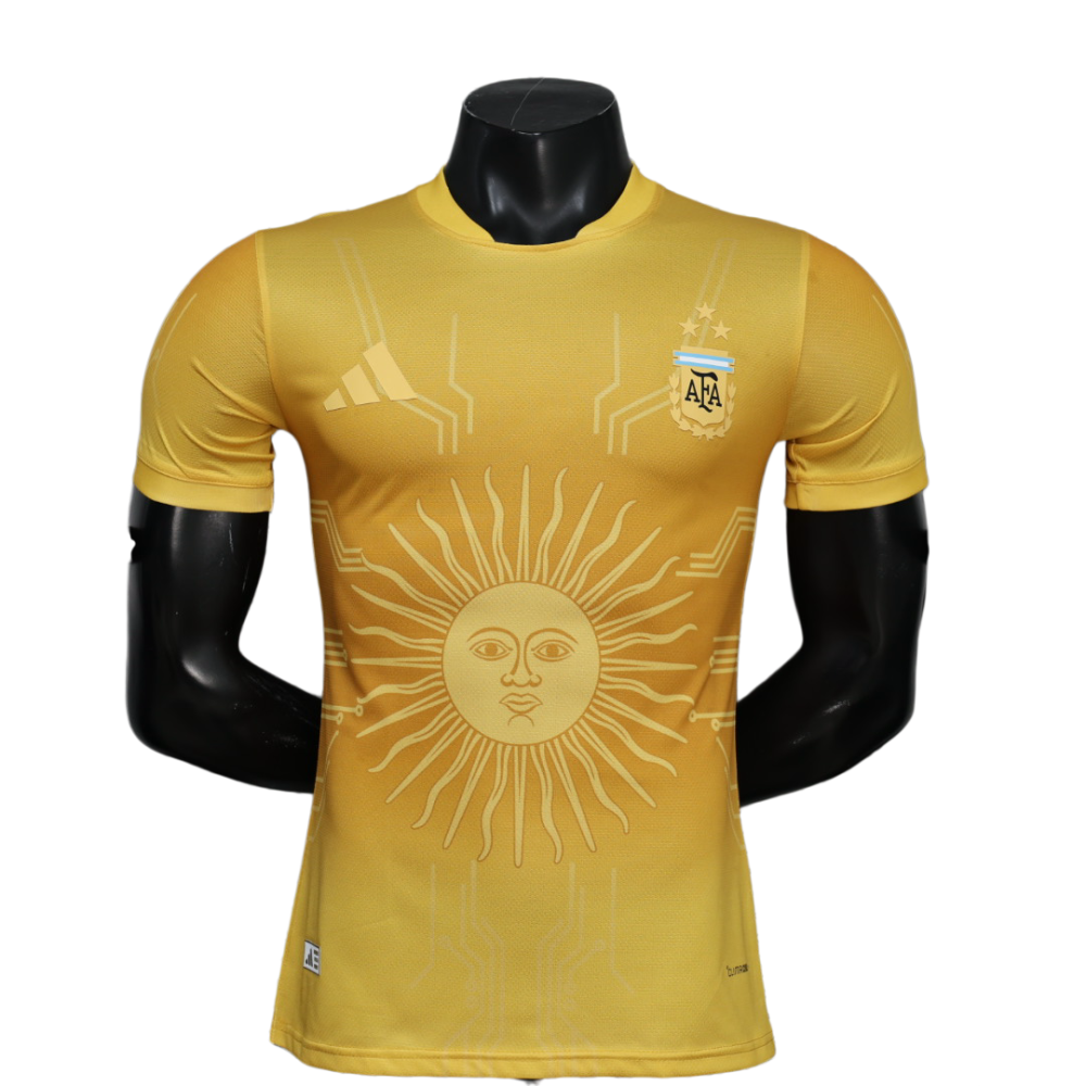 2026-27 Argentina X Golden Sun Special Edition Football Jersey (Player Version)