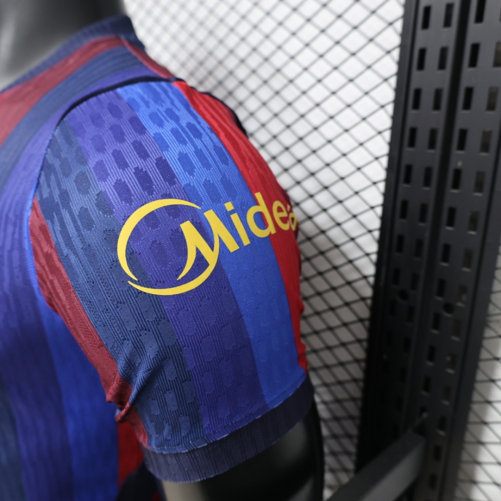 26-27 Barcelona Home Football Jersey Player Version