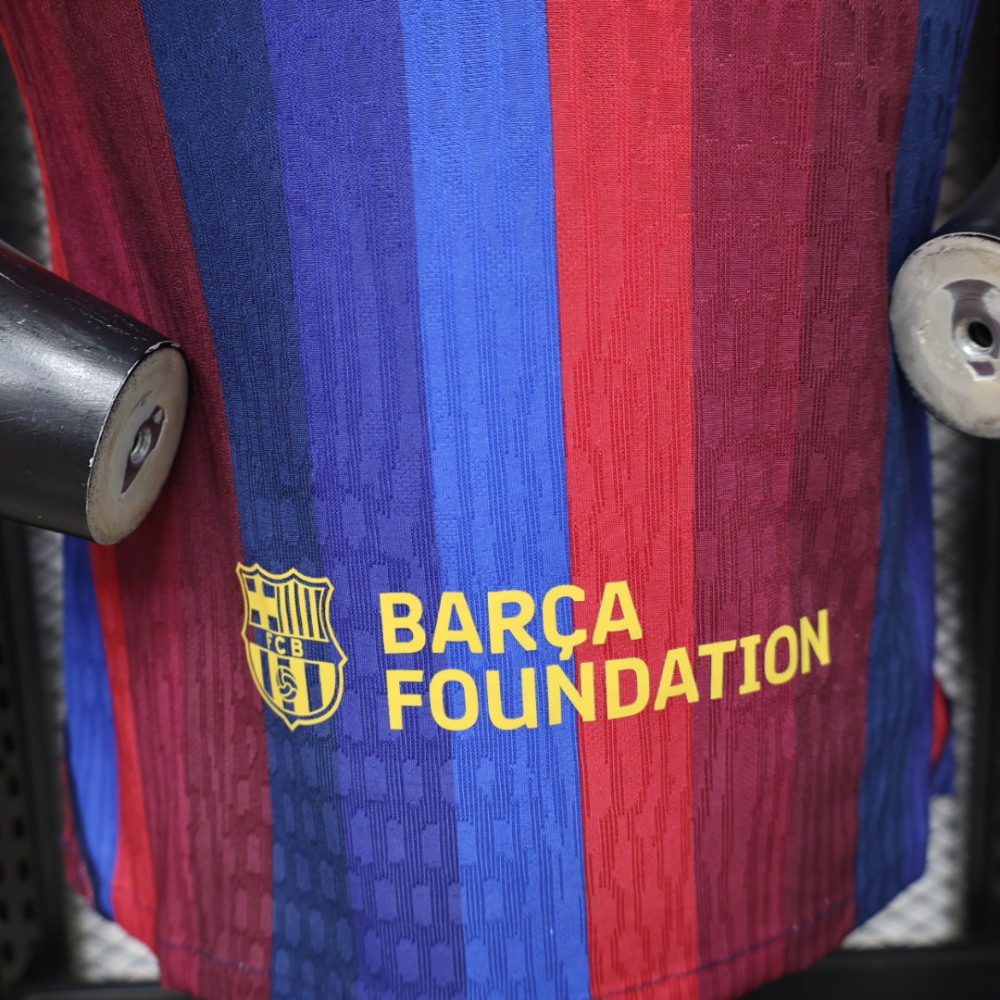 26-27 Barcelona Home Football Jersey Player Version