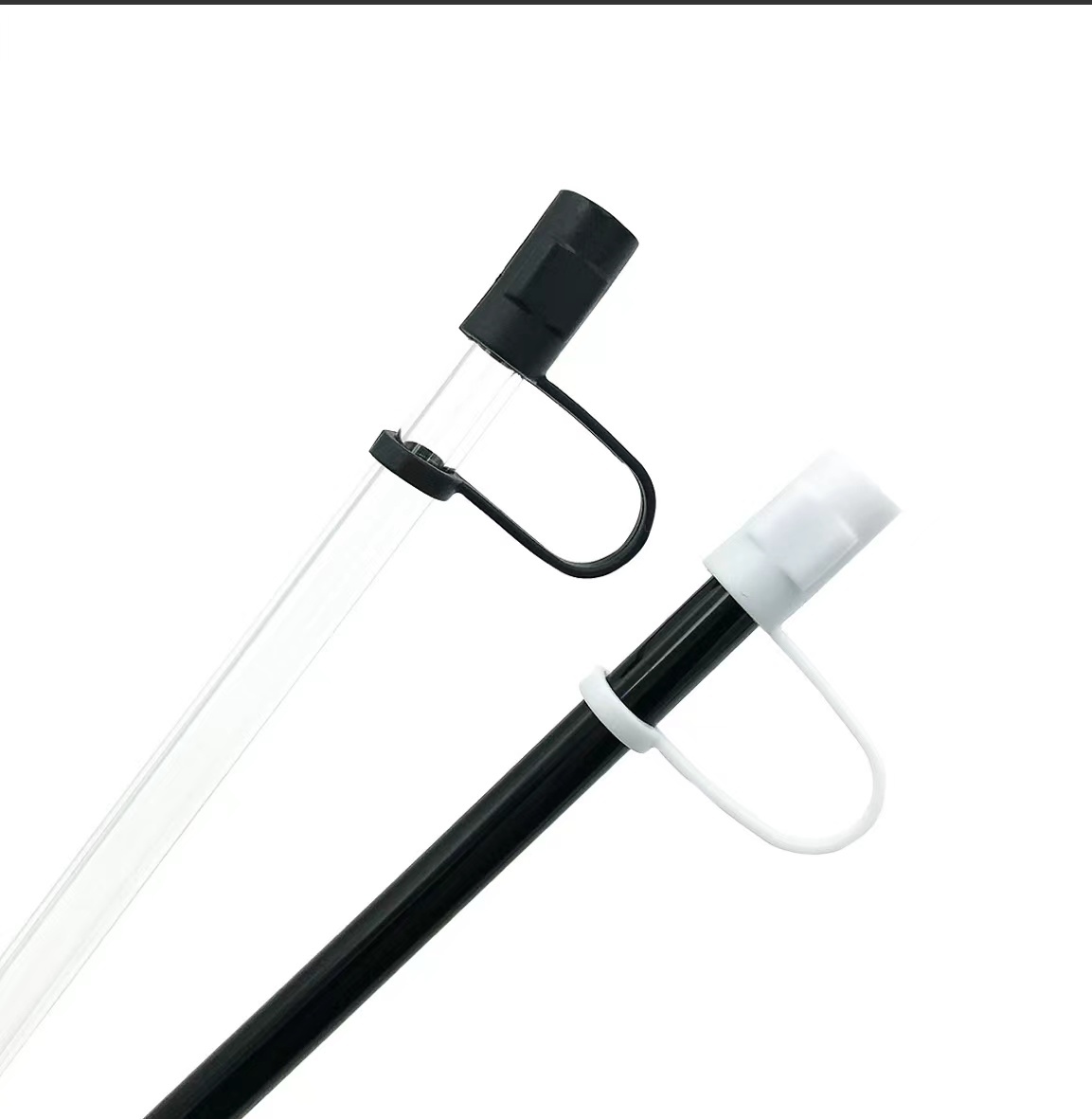 Straw dust cap
