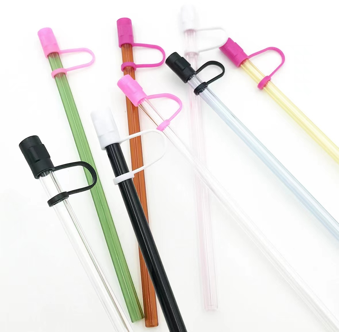 Straw dust cap