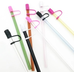 Straw dust cap