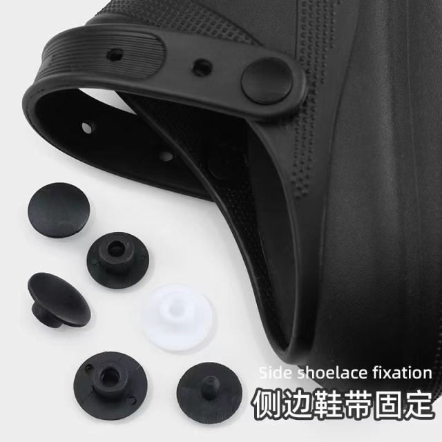 Side shoelace fastening buckle
