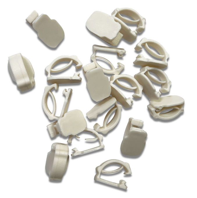 white shoe buckle