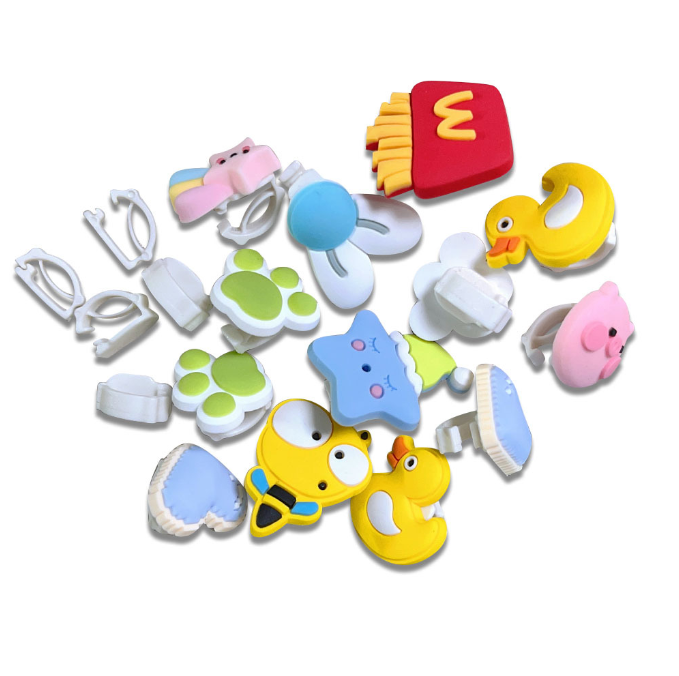 white shoe buckle