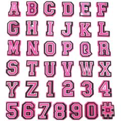 alphanumeric charm for shoes accessories