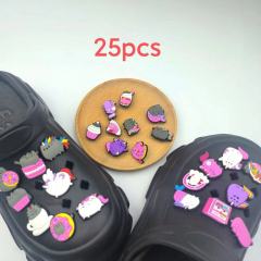 Unicorn cat personality garden shoe decoration