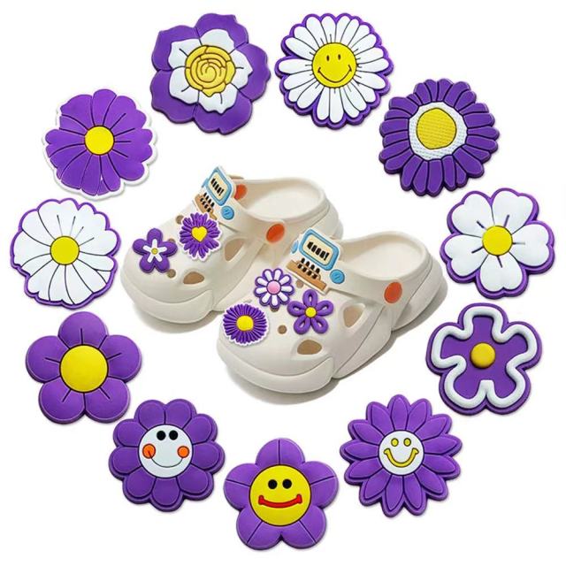 charm of purple daisies