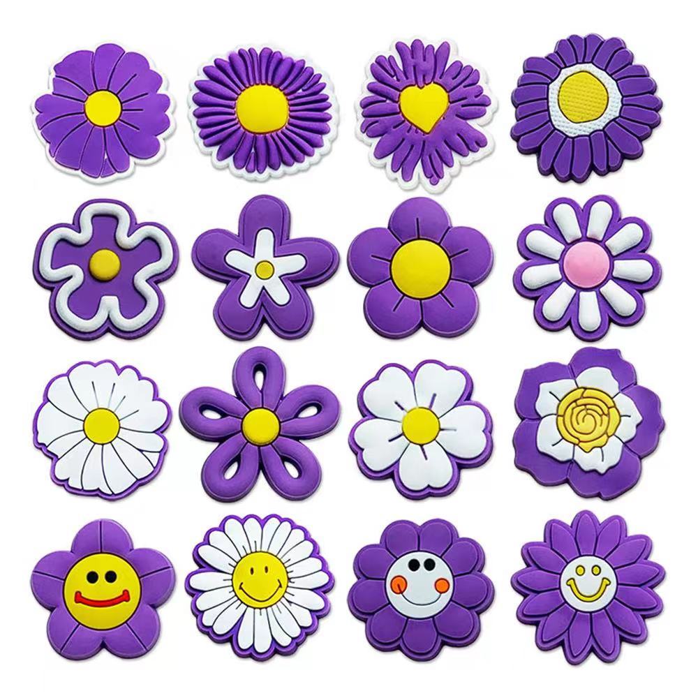 charm of purple daisies