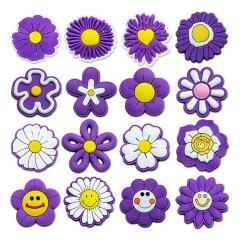 charm of purple daisies