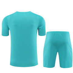 23-24 Barcelona short-sleeved training clothes