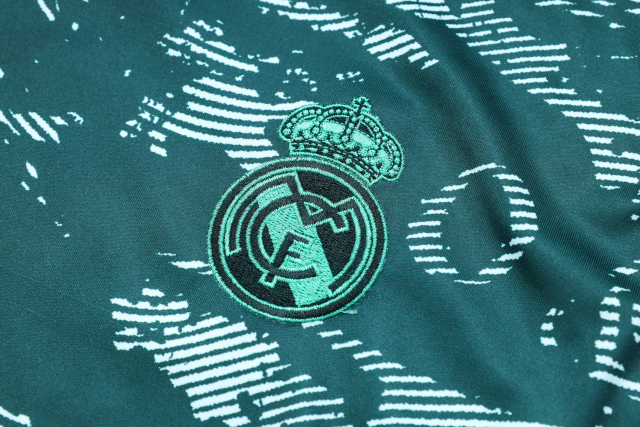 23-24 season Real Madrid Green Training Vest Set