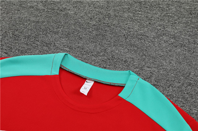 24-25 Short Sleeve Training Jersey Portuguese Red