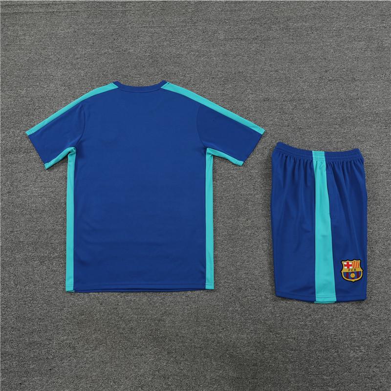 23-24 Barcelona short-sleeved training clothes