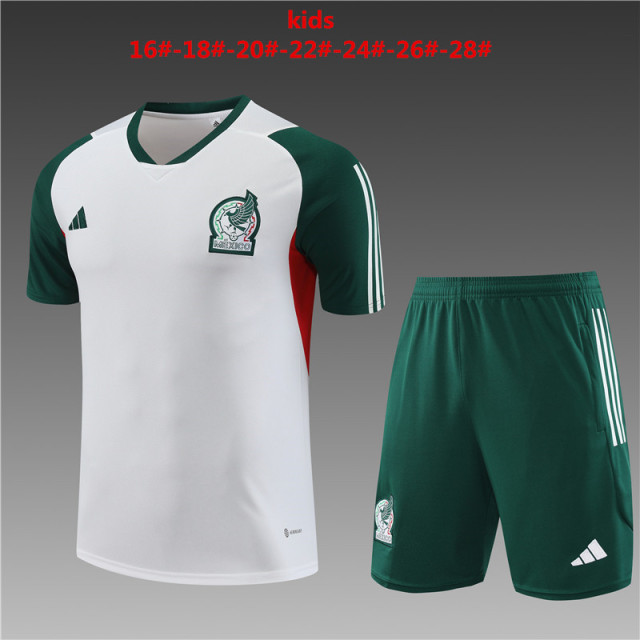 23-24 Mexican short-sleeved training uniform