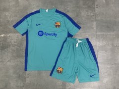 23-24 Barcelona short-sleeved training clothes