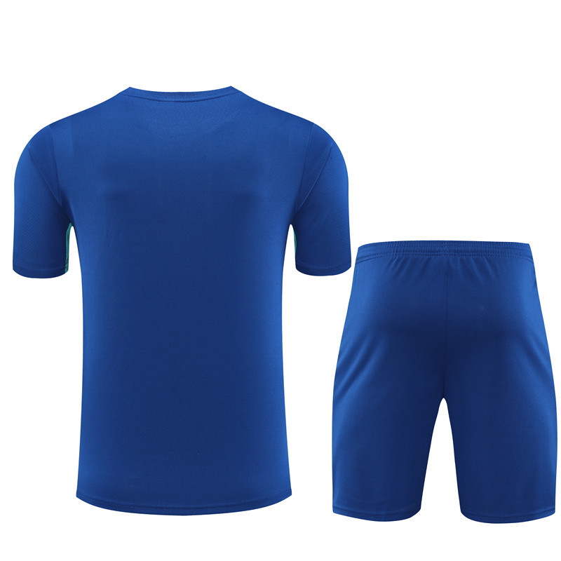 23-24 Barcelona short-sleeved training clothes