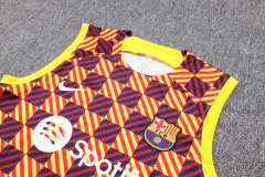 23-24 season Barcelona yellow training vest