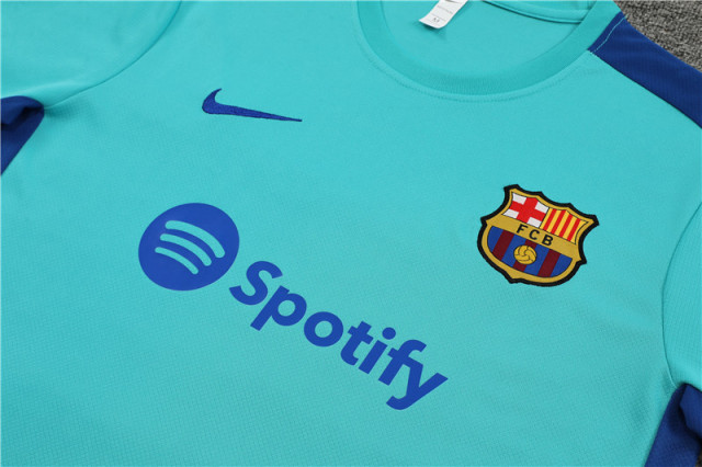 23-24 Barcelona short-sleeved training clothes