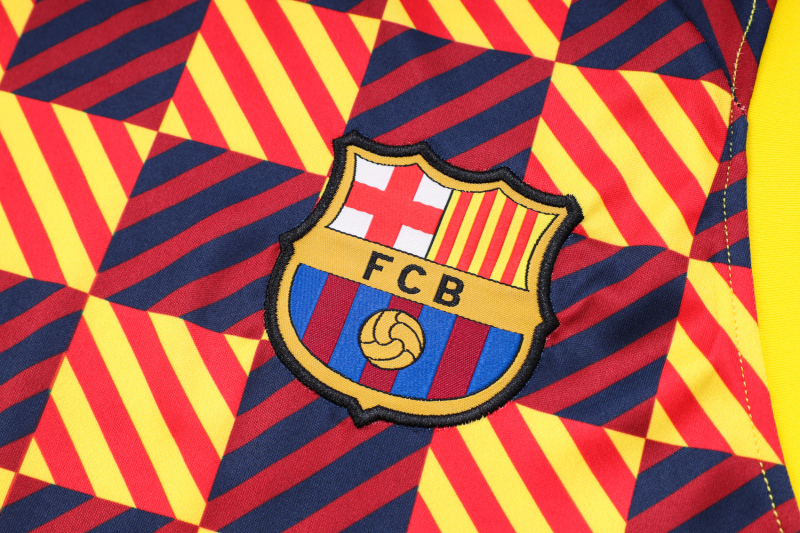 23-24 season Barcelona yellow training vest