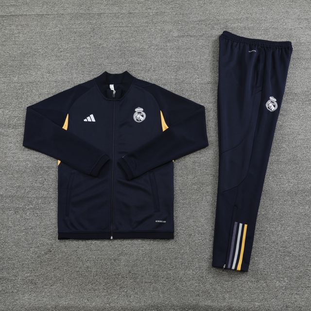 23-24 Real Madrid 06 sapphire blue jacket suit