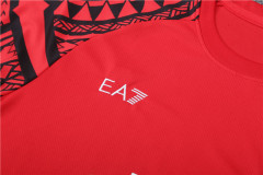 23-24-Short Sleeve Training Jersey Naples Red