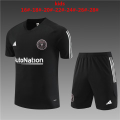23-24 Short Sleeve Training Jersey Miami Black