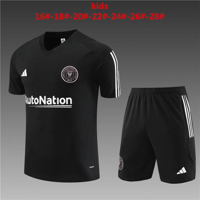 23-24 Short Sleeve Training Jersey Miami Black