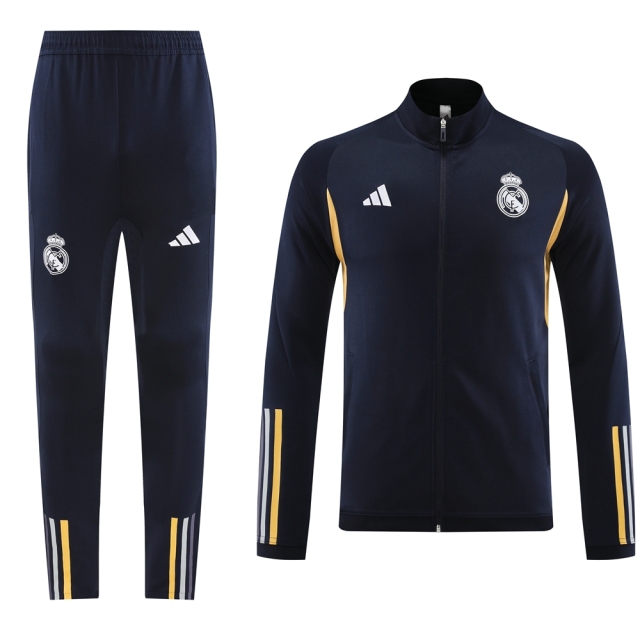 23-24 Real Madrid 06 sapphire blue jacket suit