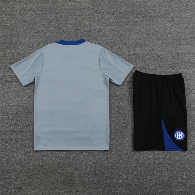 24-25 Short Sleeve Training Wear Inter Milan Gray