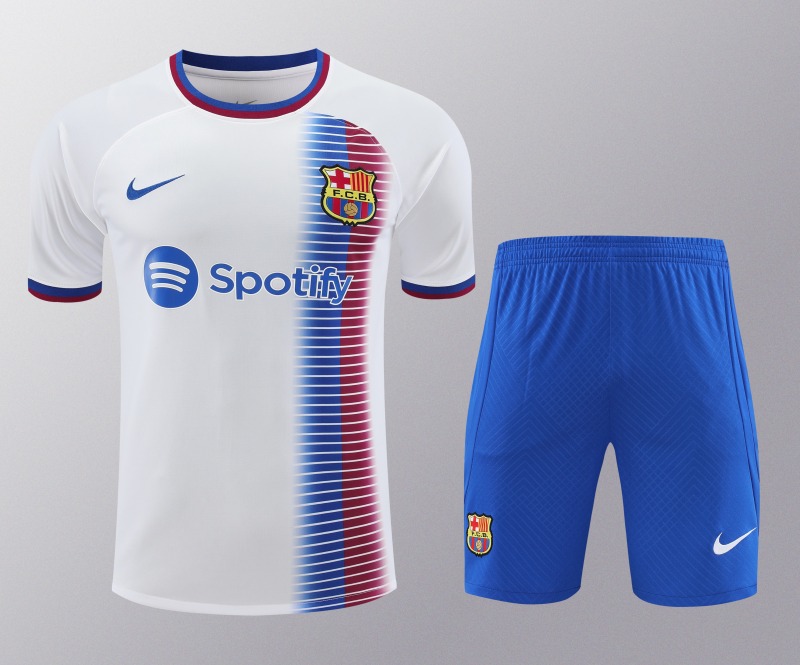 24-25 Barcelona short-sleeved training clothes