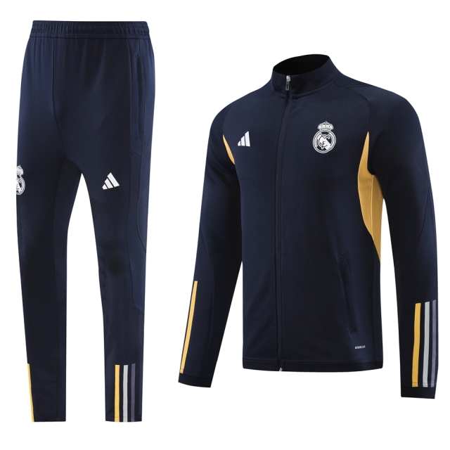 23-24 Real Madrid 06 sapphire blue jacket suit