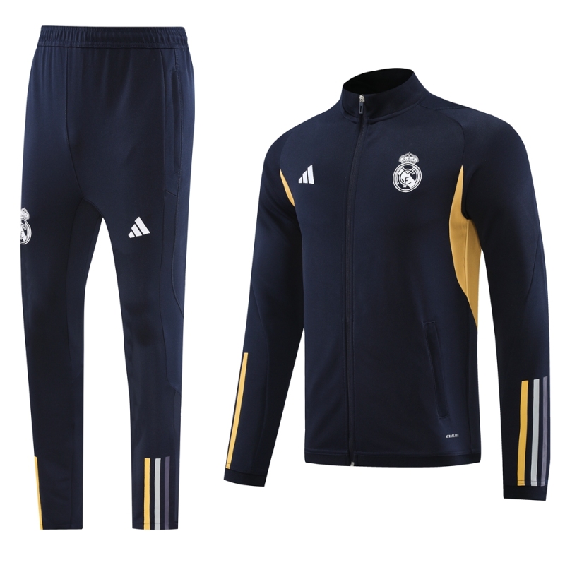 23-24 Real Madrid 06 sapphire blue jacket suit