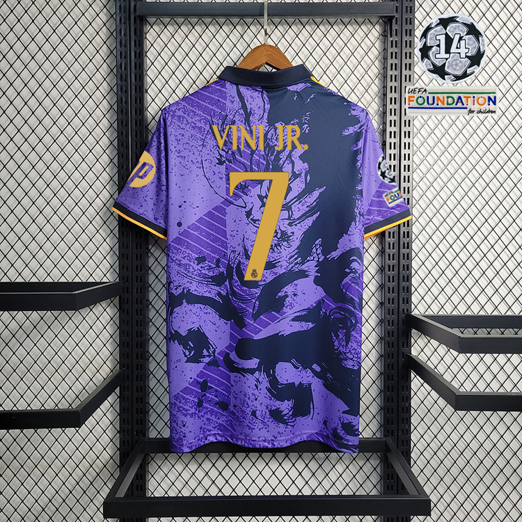 2024 Real Madrid Purple Special Edition  VALVERDE MODRIC VINI JR. BELLINGHAM CARVAJAL Football jersey