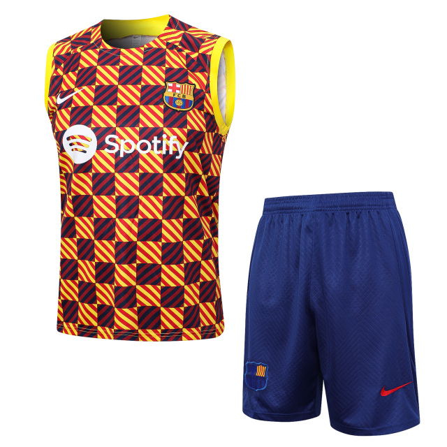 23-24 season Barcelona yellow training vest