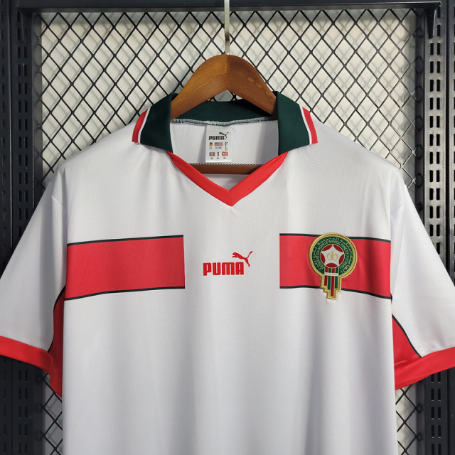 Retro 98 Morocco away   Football jersey retro