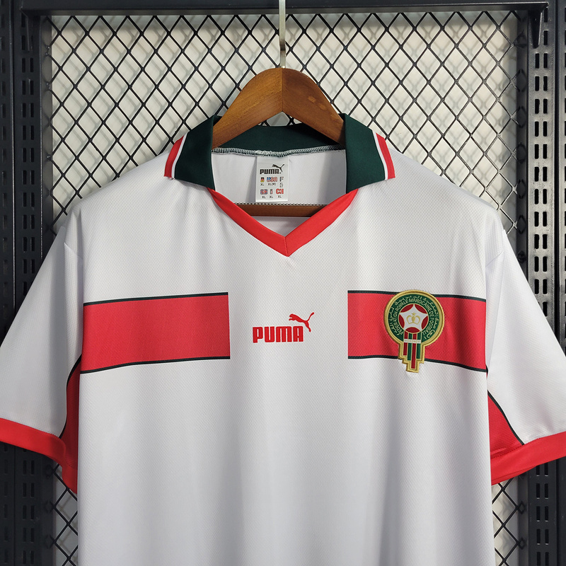 Retro 98 Morocco away   Football jersey retro