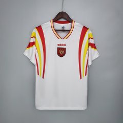 Retro Spain 1996 away Football jersey retro