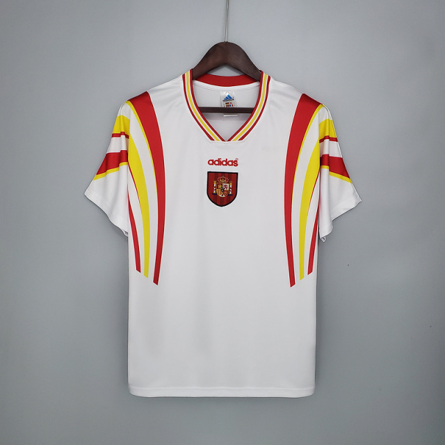 Retro Spain 1996 away Football jersey retro