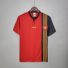 Retro Spain 1996 home   Football jersey retro