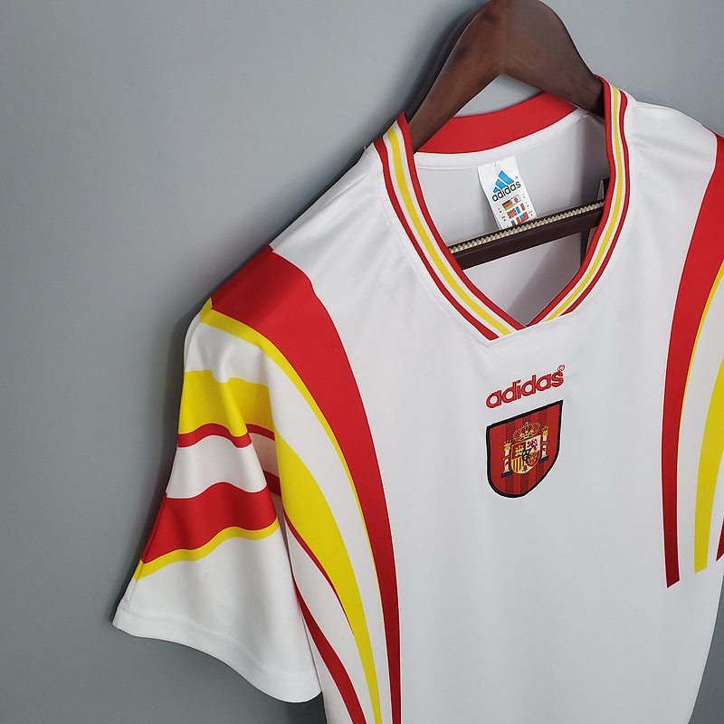 Retro Spain 1996 away Football jersey retro