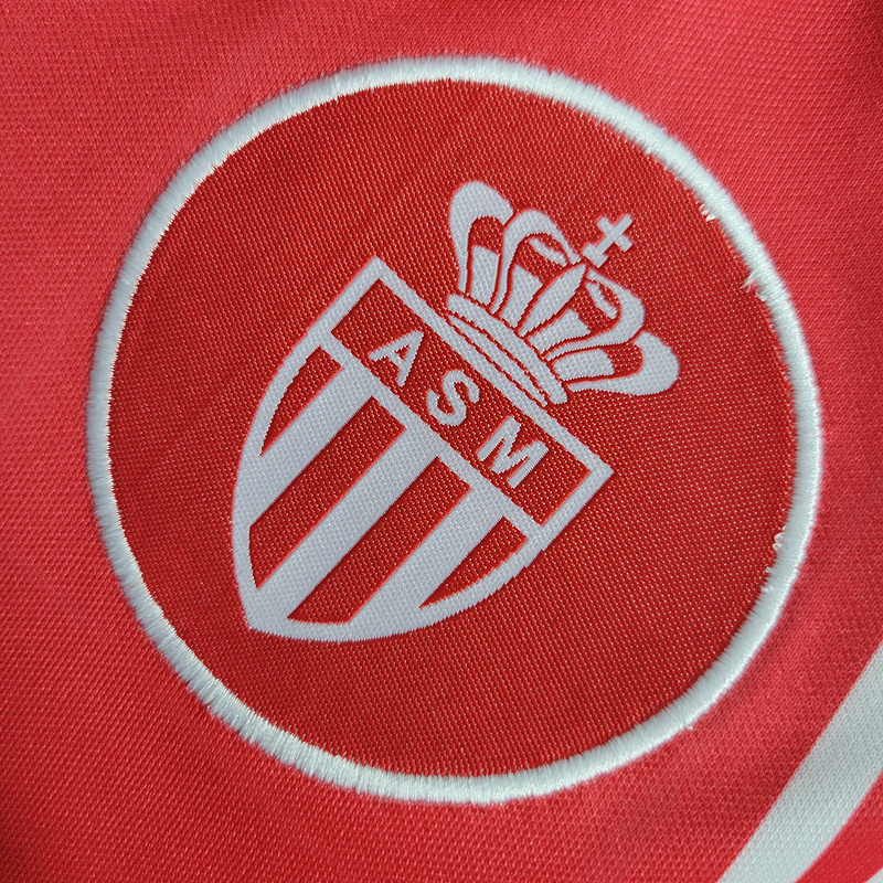 Retro 1998 Monaco home   Football jersey retro