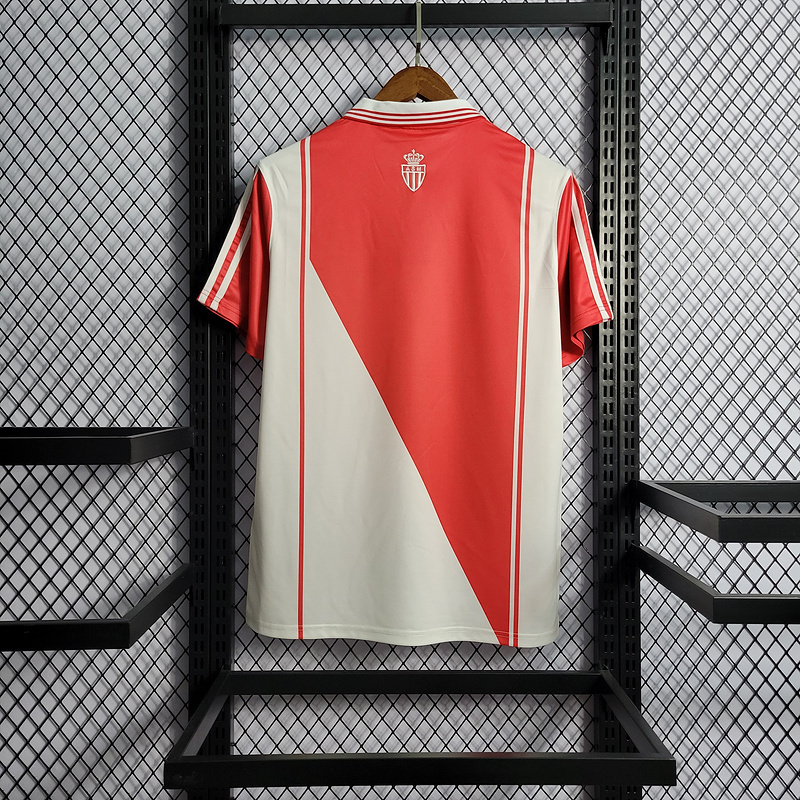 Retro 1998 Monaco home   Football jersey retro