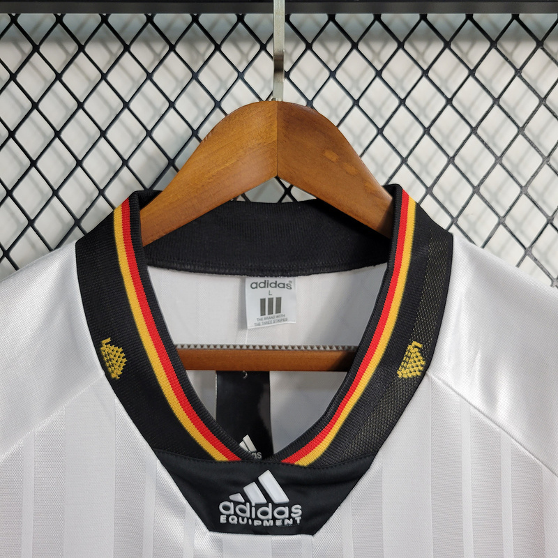 Retro 1992 Germany away V?ller  Football jersey retro