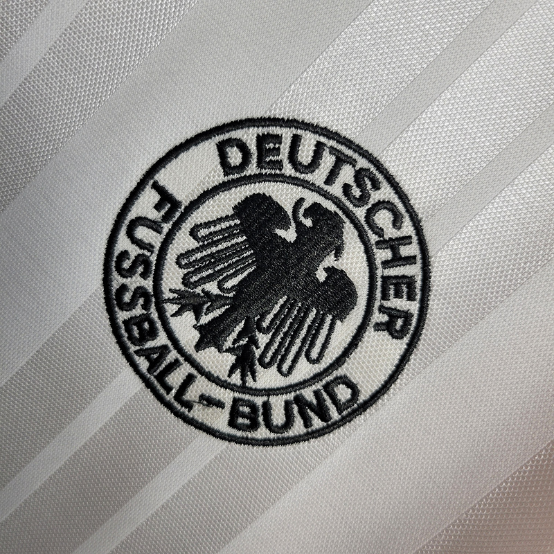 Retro 1992 Germany away V?ller  Football jersey retro