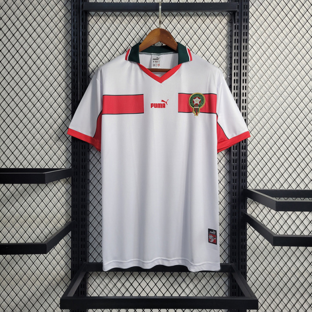 Retro 98 Morocco away   Football jersey retro
