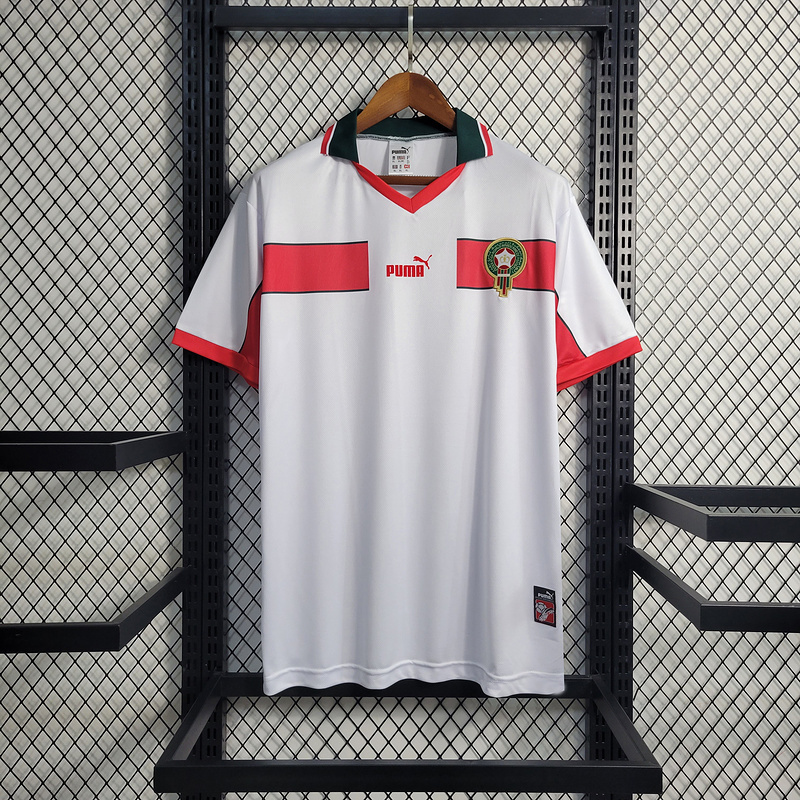 Retro 98 Morocco away   Football jersey retro